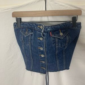 Levi’s Denim Tube Top